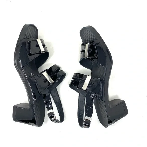 Vital Shoes Joy Lack Schwarz black comfort sandals - Picture 4 of 11